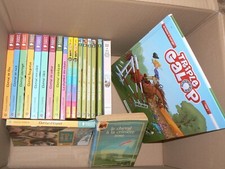 Lot 20 livres filles univers Poney indissociable Ranch des Mustangs,Triple Galop