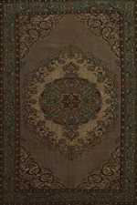 Tapis Turc Vieilli Élégant