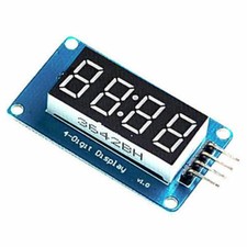 Module Afficheur Arduino 0.36 " 4 Digits 7 segments LED Rouge TM1637 Display