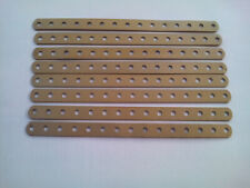 Meccano – 8 bandes 15 trous dorées