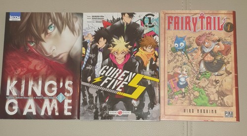 Lot manga fairy tail t1 - fairy,