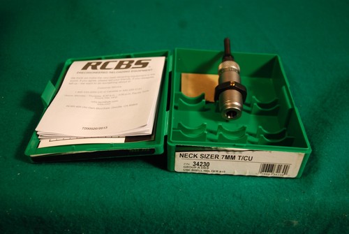 Rcbs reloading neck sizing die - reloading,