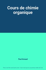 Cours de chimie organique