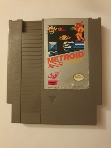 Metroid nintendo nes cartouche - metroid,
