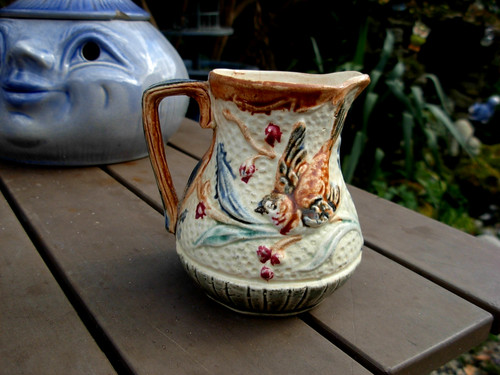 Pot lait crème ancien - ou,
