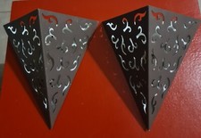 2 Appliques murales en Fer Forgé  Impeccables de chez Alinéa 22 cm de Hauteur 