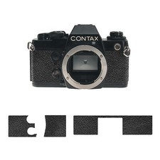 Premium Textured Leather Cover Kit for   ---   Contax  139   ---   Black