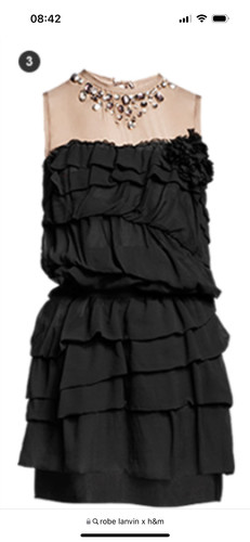 Robe luxe collaboration lanvin - robe,