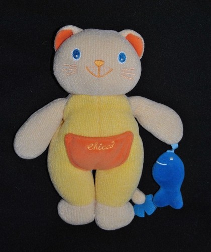 Peluche doudou ours chat