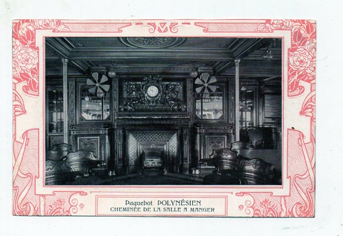 Vieux papiers menu paquebot - vieux,