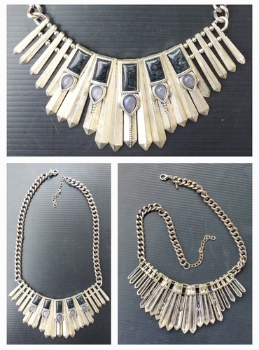 Collier plastron art déco - collier,