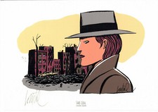 EX-LIBRIS / SERIGRAPHIE WHITE SONYA TIRAGE LIMITE ET SIGNE PAR LOUSTAL NEUF