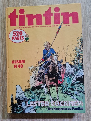 Album tintin - tintin, n°40