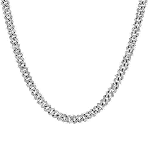 Collier hip hop maille cubaine - hip,