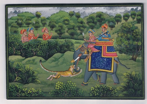 Peinture miniature indienne - miniature,