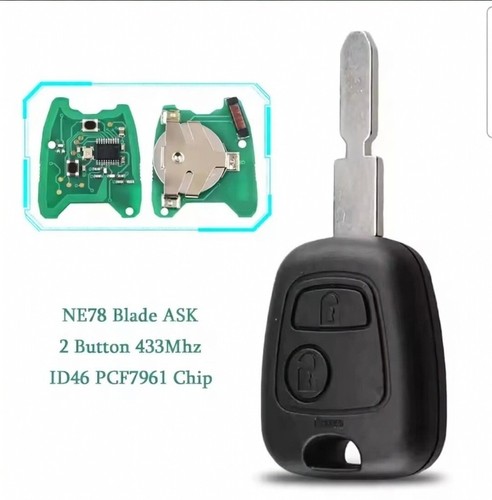 Télécommande clé peugeot - télécommande,