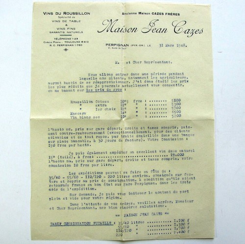 Lettre enveloppe 1948 maison - lettre,