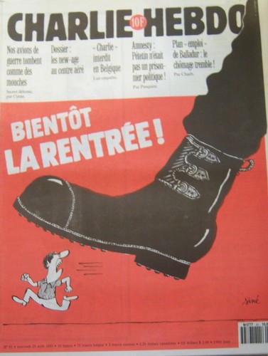 Charlie hebdo aout 1993 - no,