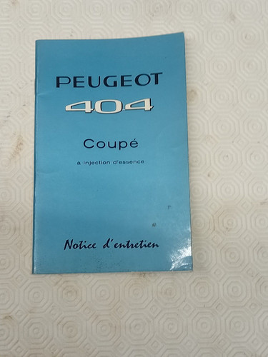 Peugeot 404 coupé a - coupé,