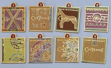 lot de 8 pin's cigarettes cheyenne