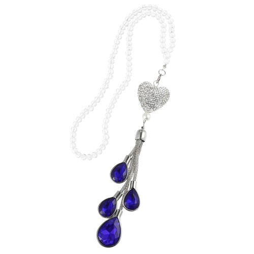 Coeur modèle strass voiture - coeur,
