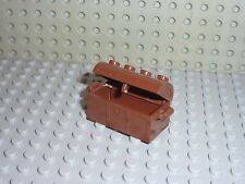 Coffre LEGO OldBrown container 4738a / set 6290 6280 6289 6291 6296 6281 6264 ..