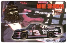 3M Nascar Super Camion : Mike Skinner (Goodwrench, Resistol) Papier Phone Carte