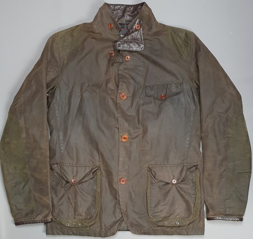Barbour dept commander wax - b,