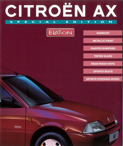 Catalogue brochure citroën - catalogue,