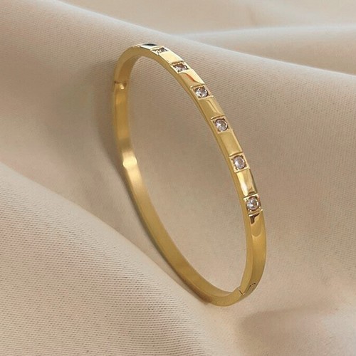 Bracelet manchette ovale