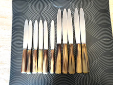 11 couteaux anciens de table