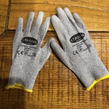 Gants Travail Strong Gris CAT