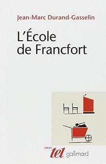 Lécole francfort de - de,