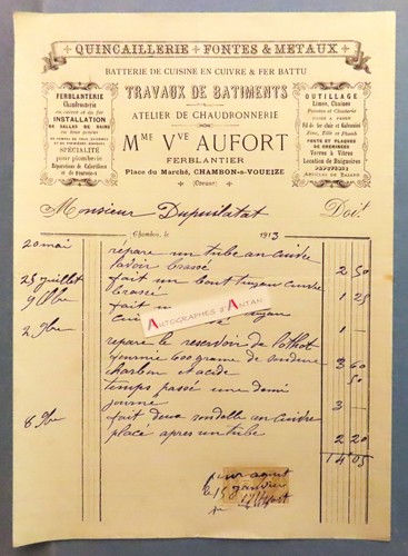 Chambon sur voueize 1913 - ●,