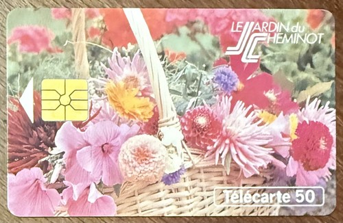 Jardin cheminot telecarte - du,