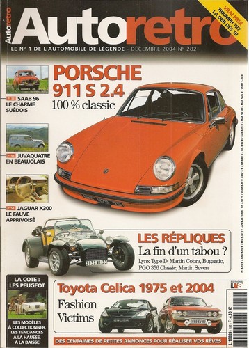 Auto retro 282 porsche 911 - 282, s