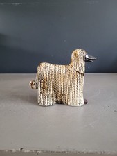 Levrier Afghan en céramique