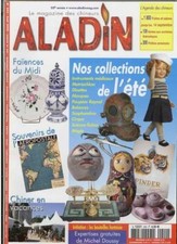 100 Revues Aladin - arts décoratifs/collections  n° de 2008 à 2017 - 0,50€ pièce