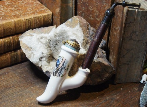Pipe porcelaine monobloc - en,
