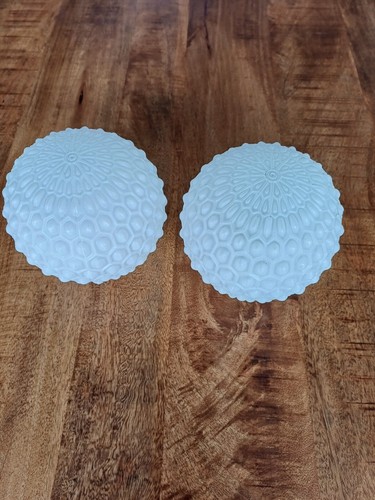 Paire globe lampe verre - paire,