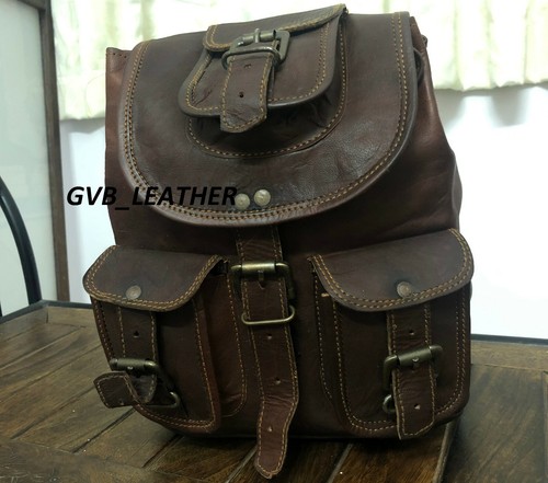 Sac dos vintage cuir - sac, en