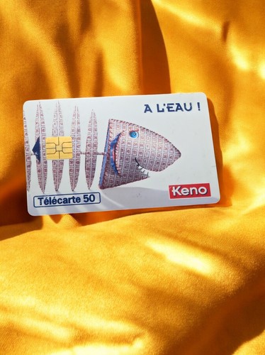 Télécarte unités keno - 50,