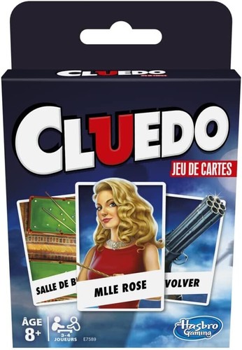 Jeu cartes cluedo édition - jeu,