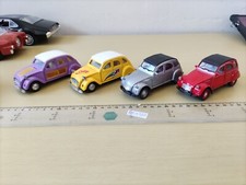 WELLY , 4 CITROËN 2 CHEVAUX