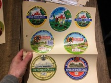 LOT, 7 ÉTIQUETTES ANCIENNES