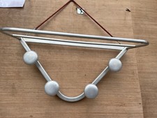 Ancien Porte-manteau 4 patère Porte bagage vestiaire sac Vintage Réf N.1