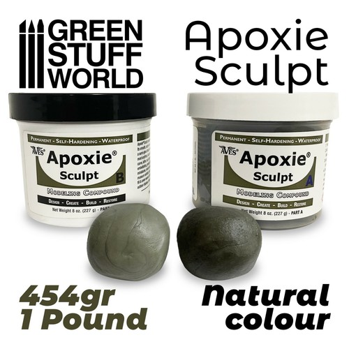 Apoxie sculpt 1lb natural - apoxie,
