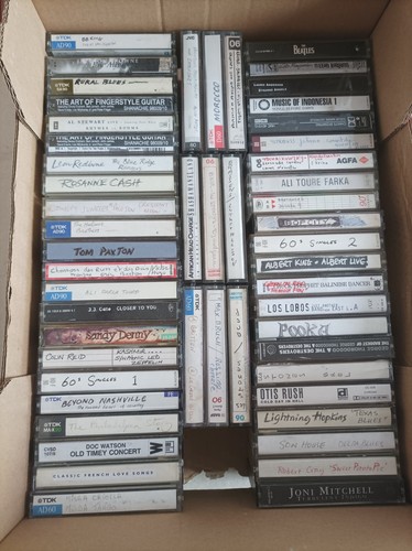 Lot 50 cassette k7 - lot,