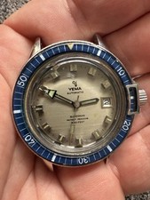 Yema Superman Grise /bakelite Bleue 