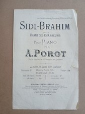 Partition Chant des chasseurs